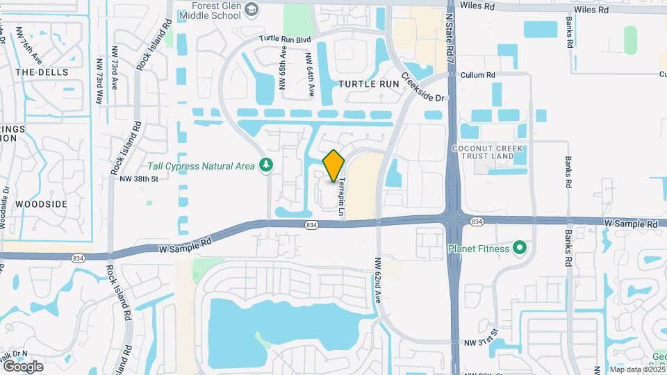 Avana Coral Springs Mapa y Detalles de la Ubicación