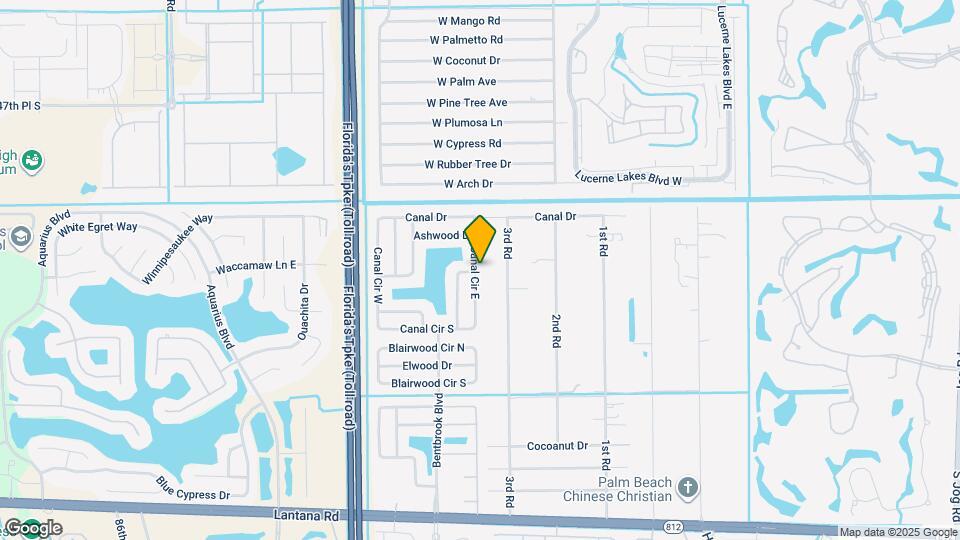 5058 Canal Cir E Map and Location Details