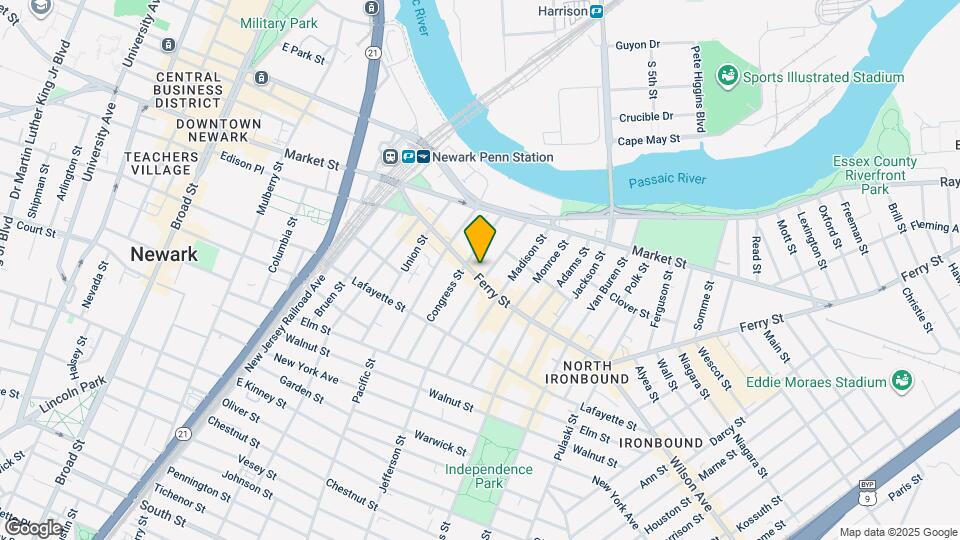 98 Ferry St Map and Location Details