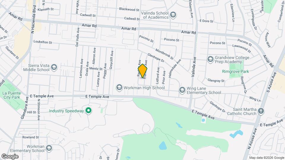 621 Frandale Ave, Unit 621 Frandale Unit A Mapa y Detalles de la Ubicación