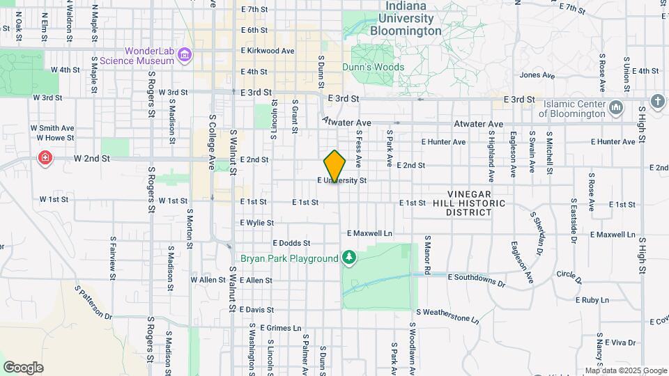 708 S Henderson St Map and Location Details