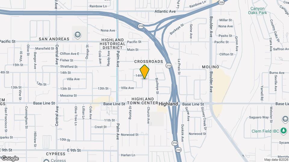 7153 Bradford Ave Mapa y Detalles de la Ubicación