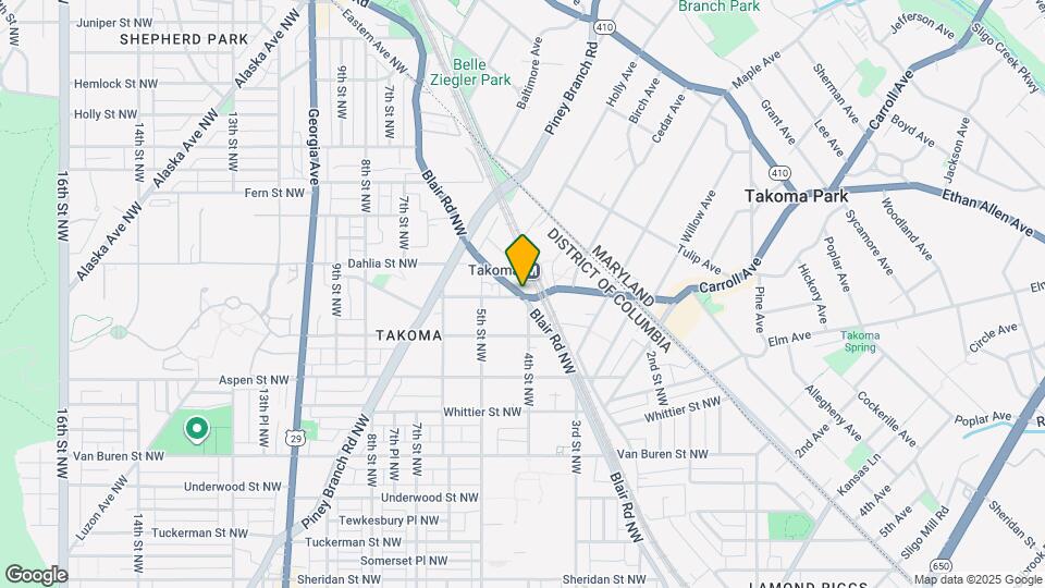 343 Cedar St NW Map and Location Details