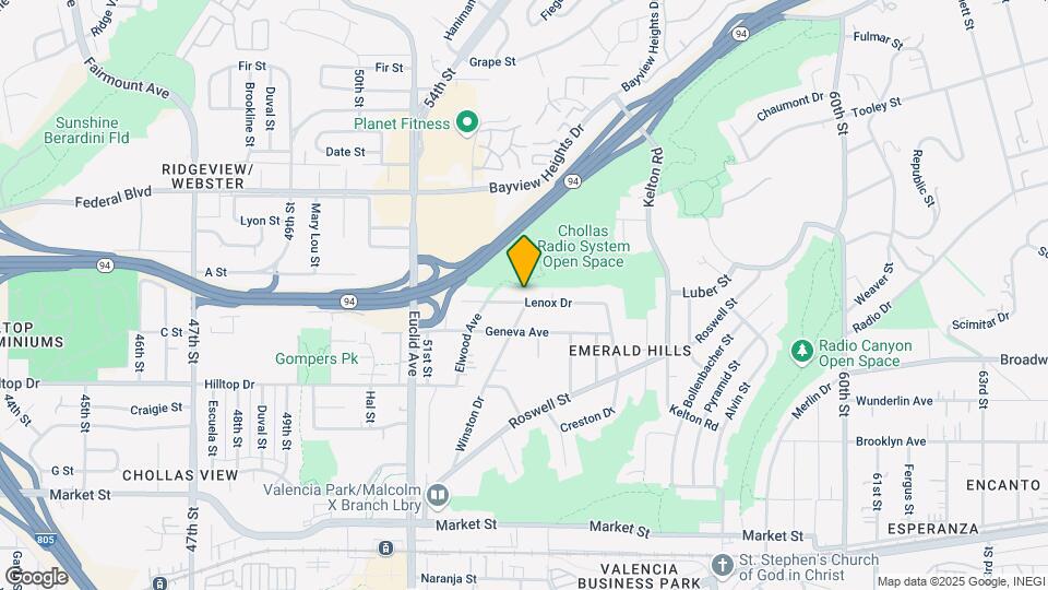 5320 Lenox Dr Map and Location Details