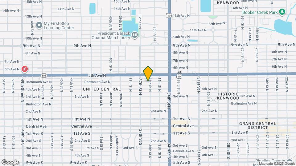 3610 Dartmouth Ave N Map and Location Details