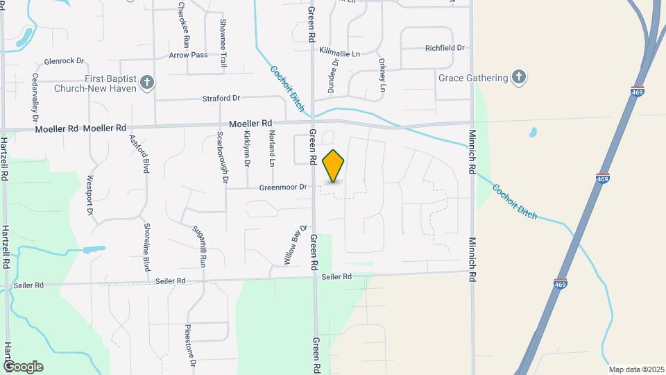 10192 Greenmoor Dr Map and Location Details