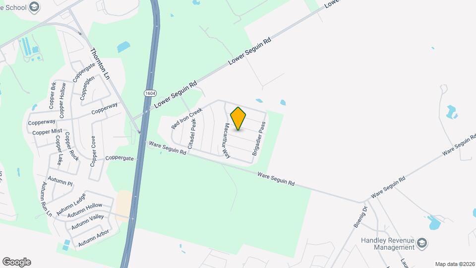 10419 Bulwark Peak Map and Location Details