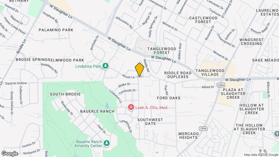 2619 Alcott Ln Mapa y Detalles de la Ubicación