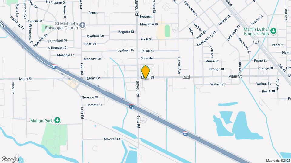 Gulf Breeze Apartments Map and Location Details