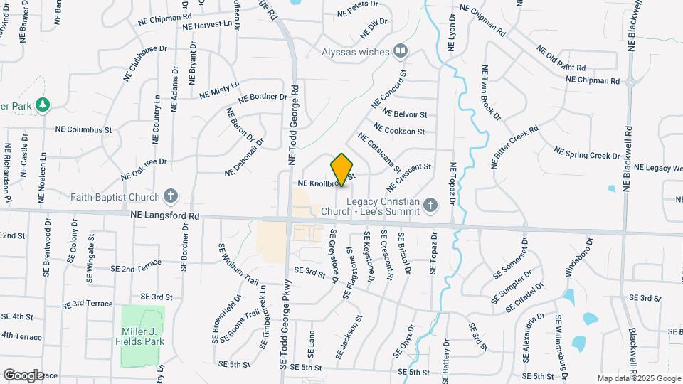 203 NE Greystone Dr Map and Location Details