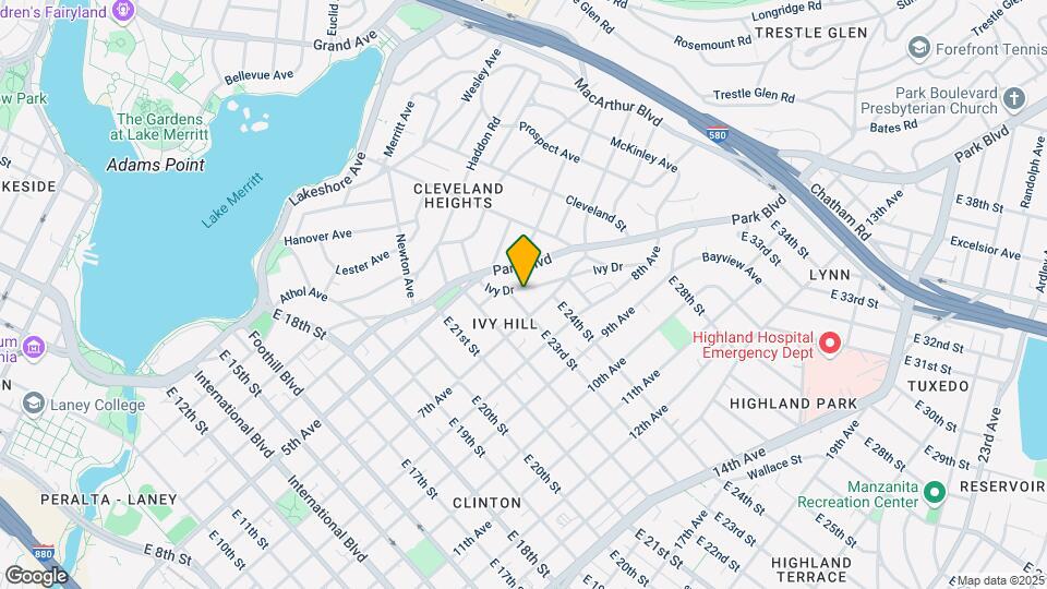 2312-2318 Ivy Dr Mapa y Detalles de la Ubicación
