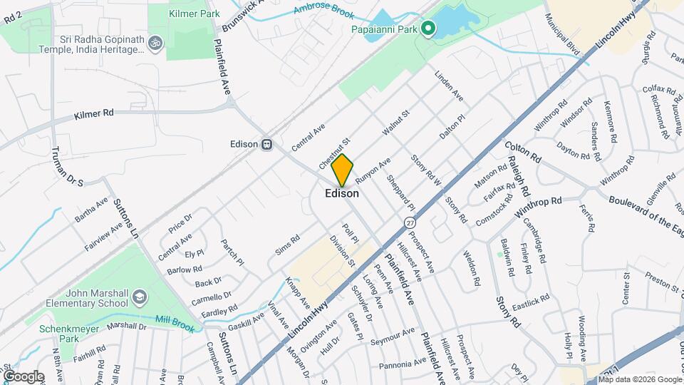 11 S Pelham Ave Map and Location Details