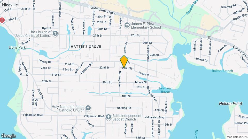 1404 22nd St Map and Location Details