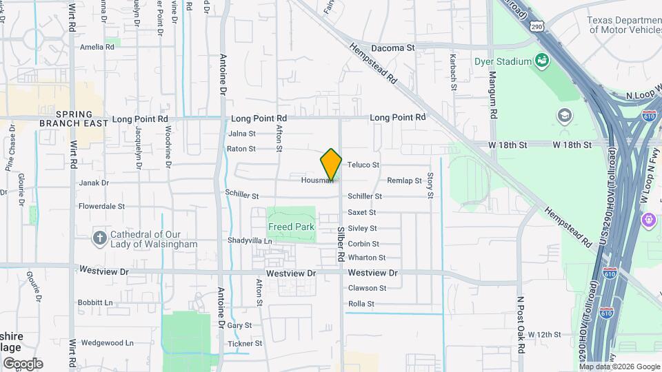 6711 Housman Map and Location Details