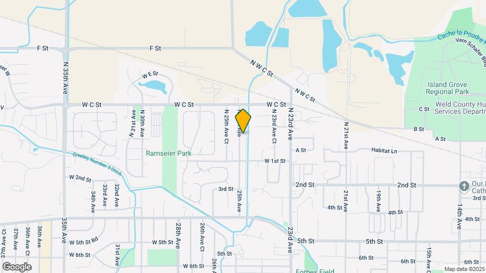 144 N 25th Ave-Unit -144 Map and Location Details