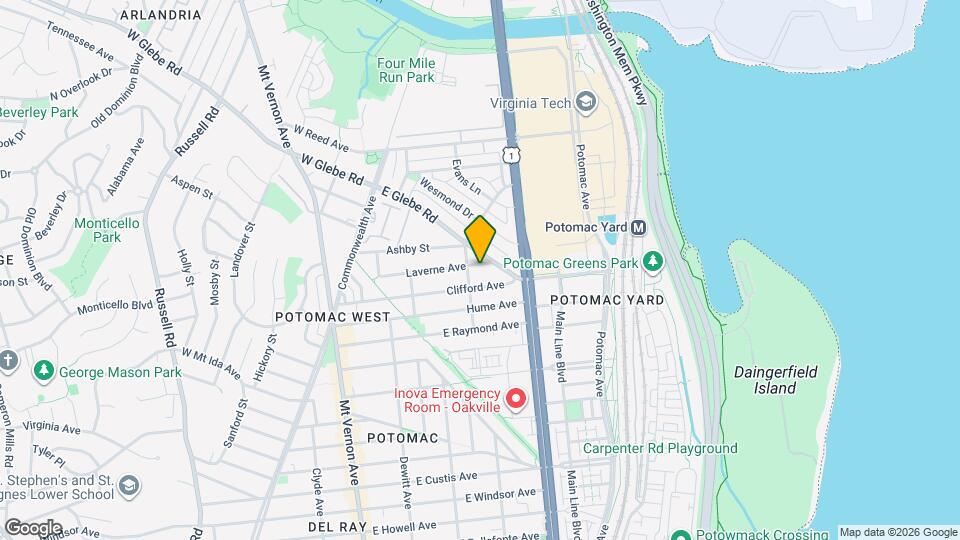 409 Laverne Ave Map and Location Details