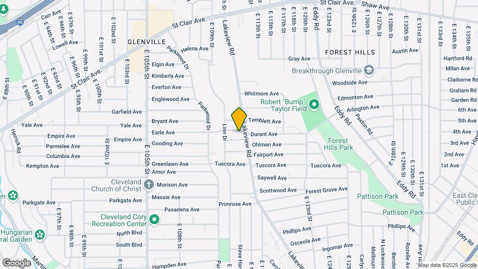 11208 Earle Ave Map and Location Details