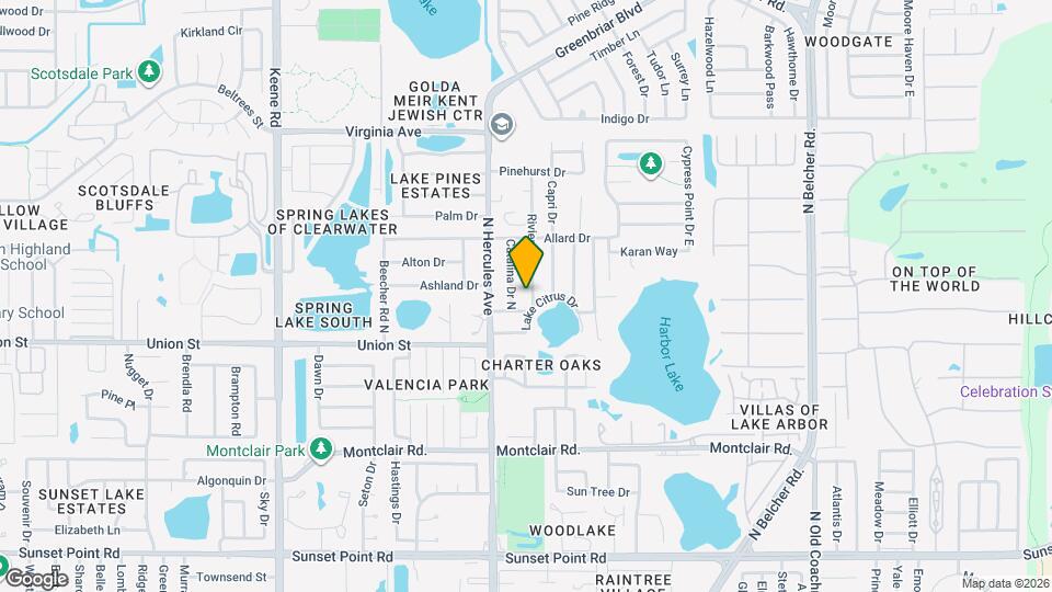 2128 Riviera Dr Map and Location Details