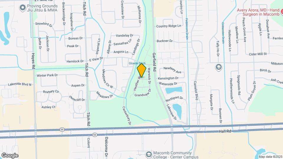 45538 Warwick Dr Map and Location Details