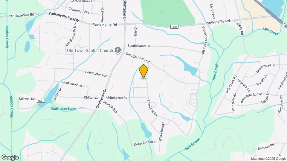 4309 Rosebriar Ln Map and Location Details