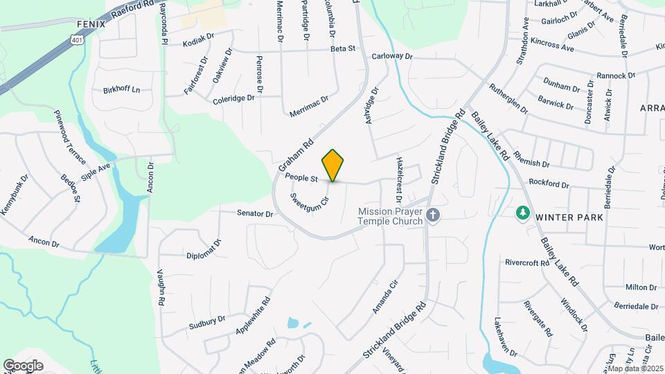 1644 Sweetgum Cir Map and Location Details