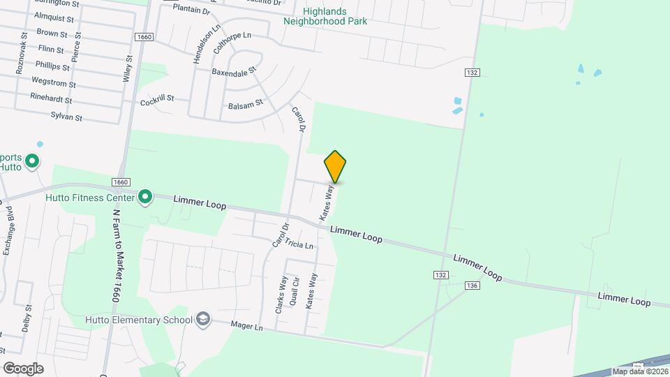 820 Kates Way Map and Location Details