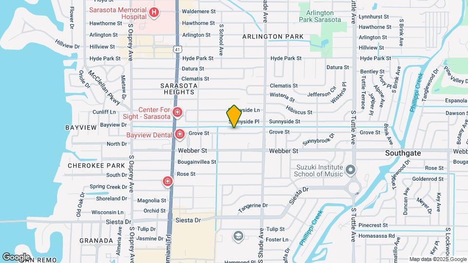 2237 Grove St Map and Location Details