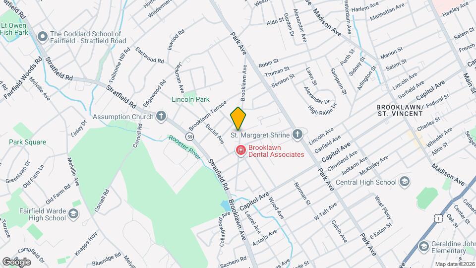 1079 Brooklawn Ave Map and Location Details