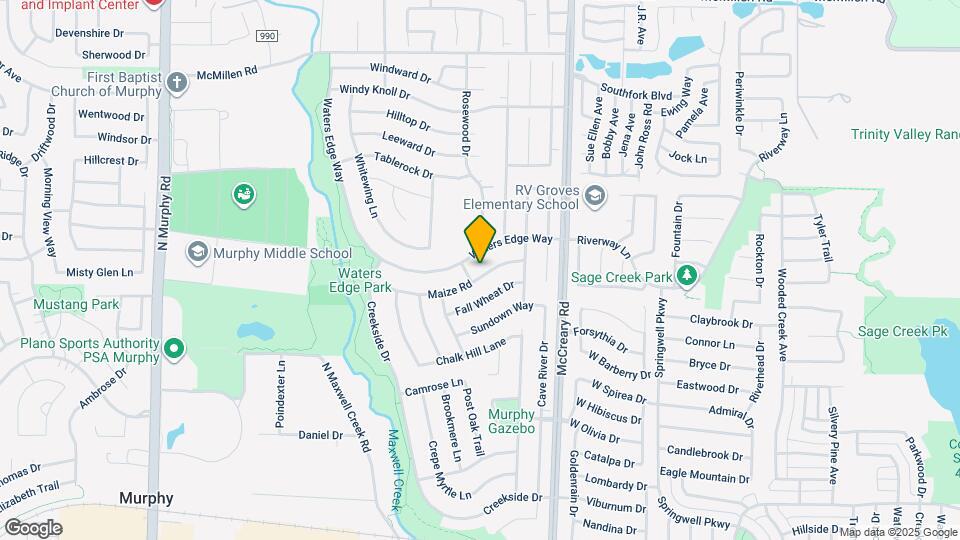 621 Maize Rd Map and Location Details