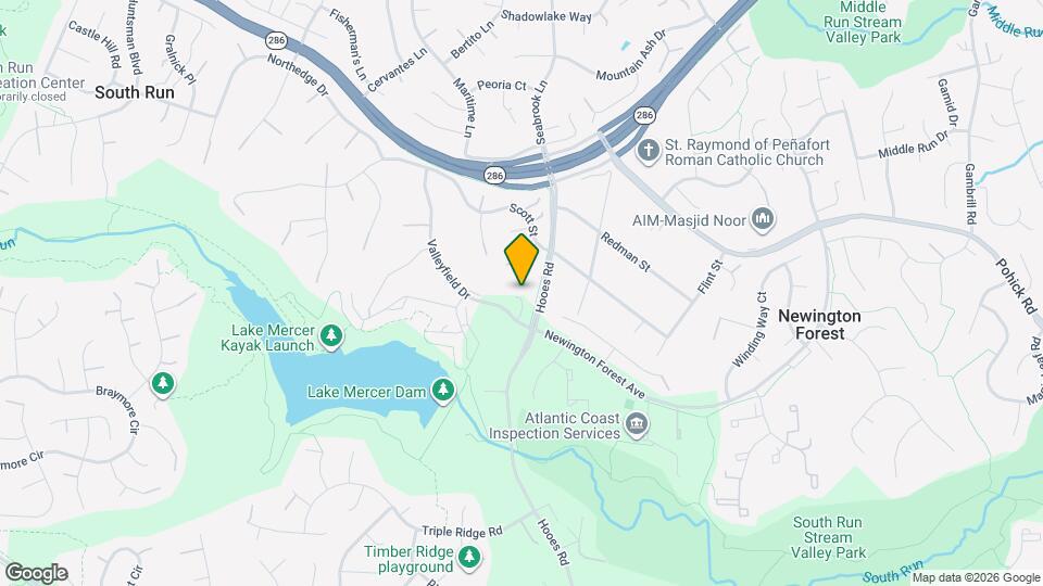 7937 Valleyfield Dr Mapa y Detalles de la Ubicación