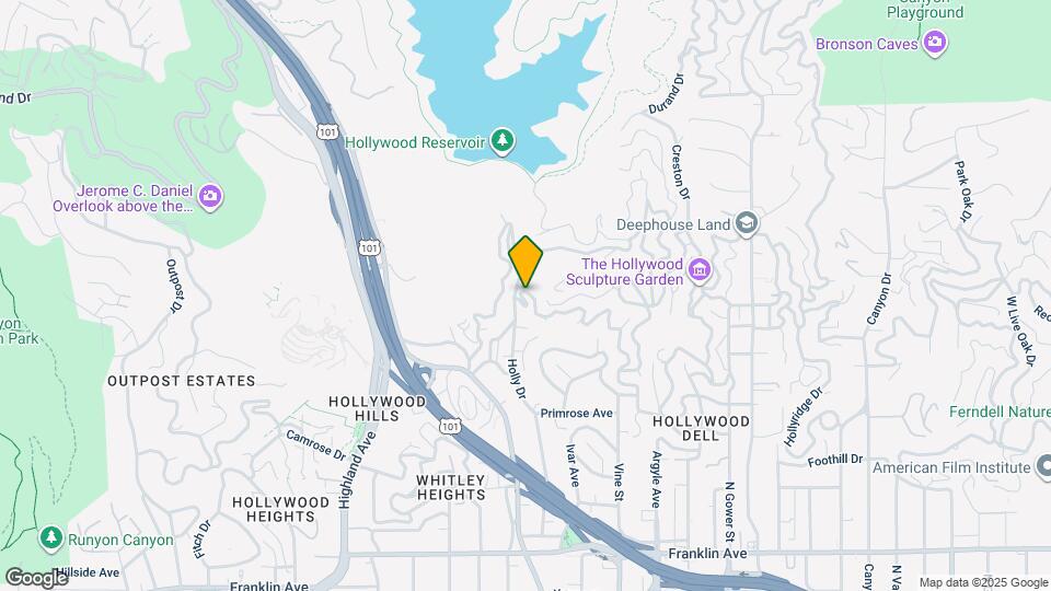 6464 Bryn Mawr Dr Map and Location Details