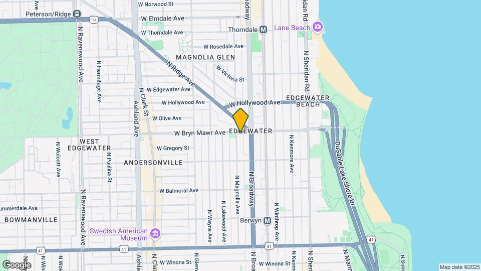 5553-5559 N Magnolia Map and Location Details
