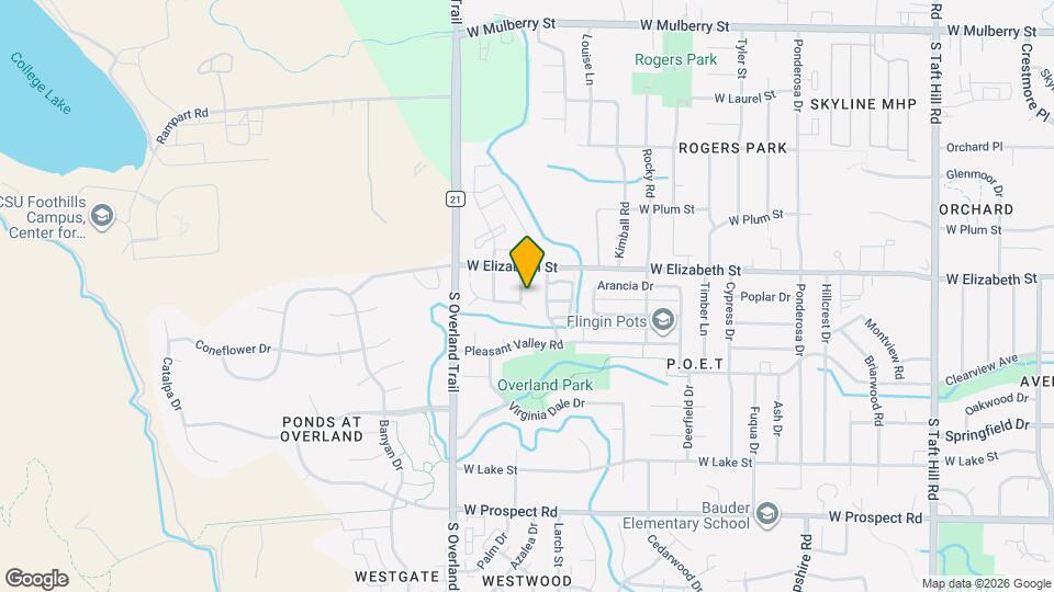 1018 Tierra Ln Map and Location Details