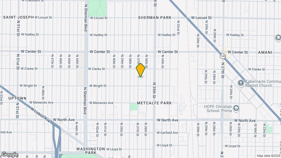 2532 N 37th St Map and Location Details