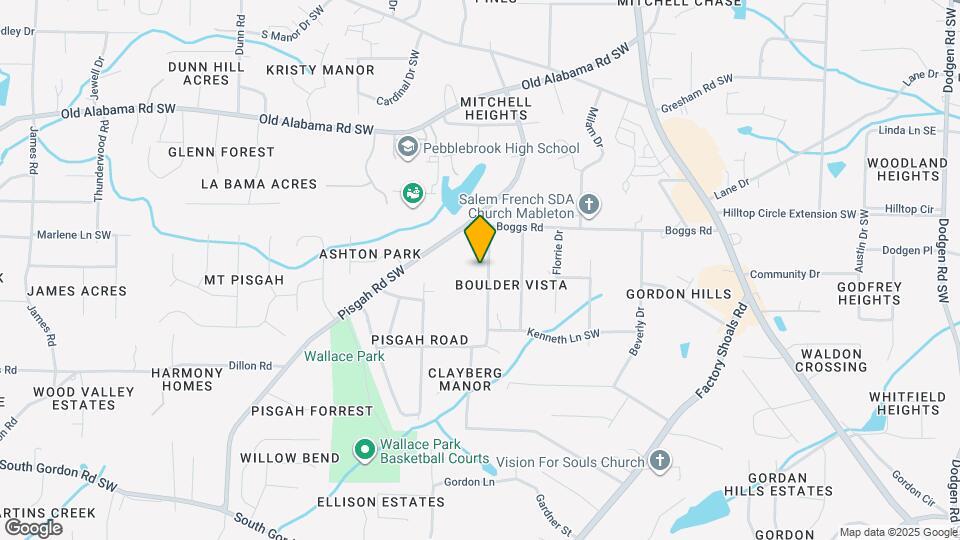 6208 Britt Rd SW Map and Location Details