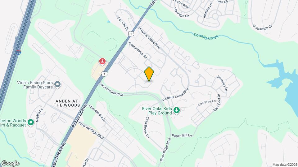 2901 Chinkapin Oak Ln Map and Location Details