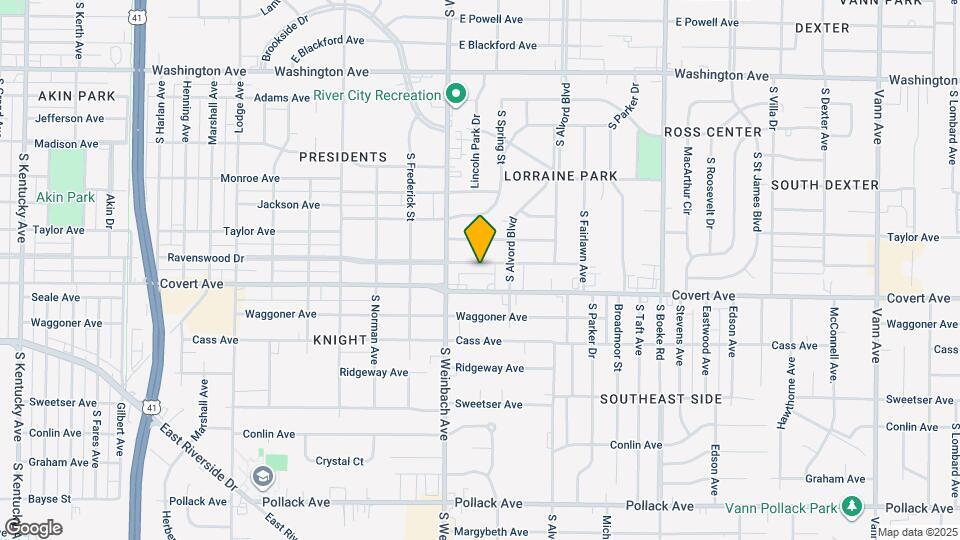 2023 Ravenswood Dr Map and Location Details