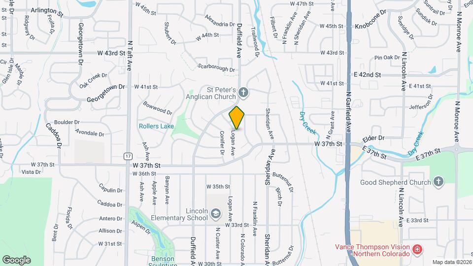 3816 Logan Dr Map and Location Details