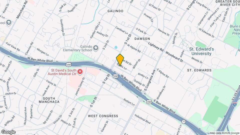 505 Krebs Ln Map and Location Details