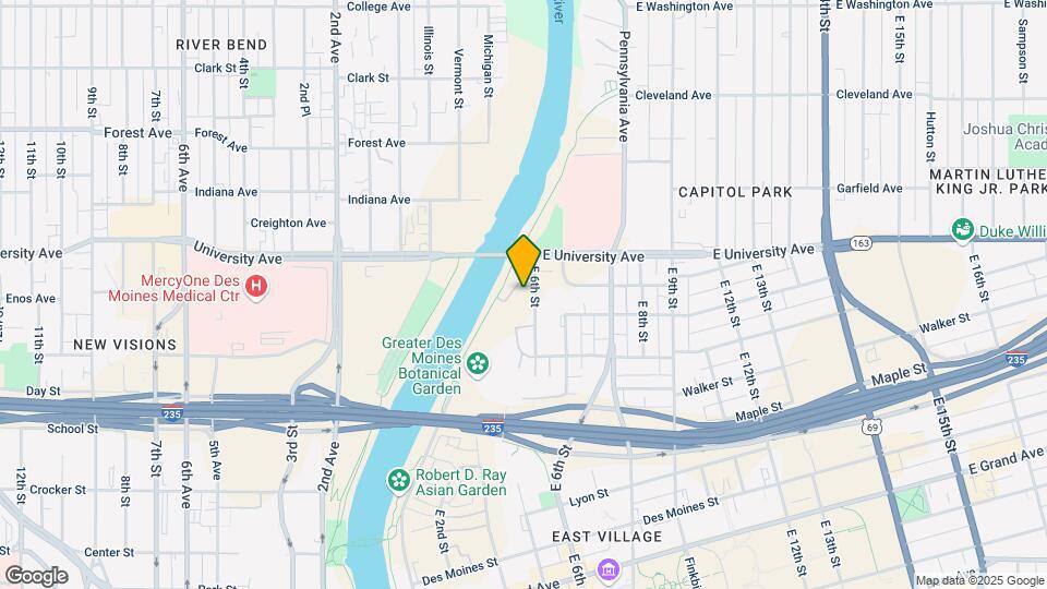 1120 E 6th St, Unit 8 Map and Location Details