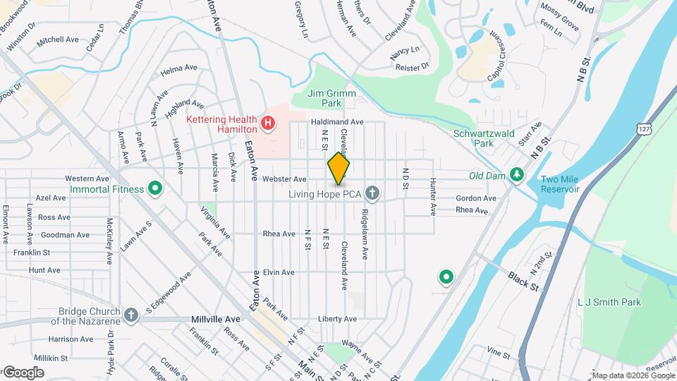 711 Cleveland Ave Map and Location Details