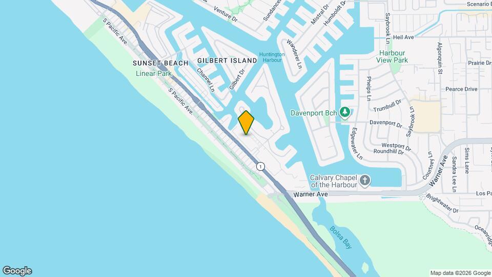 16922 CA-1 Map and Location Details