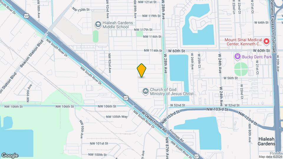 8864 NW 110th St Map and Location Details