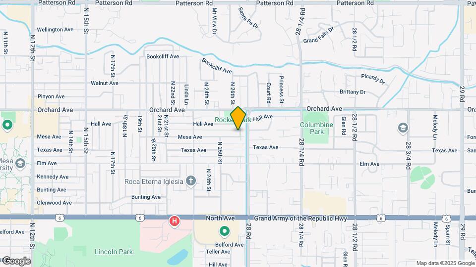 1709 N 26th St, Unit B1 Mapa y Detalles de la Ubicación