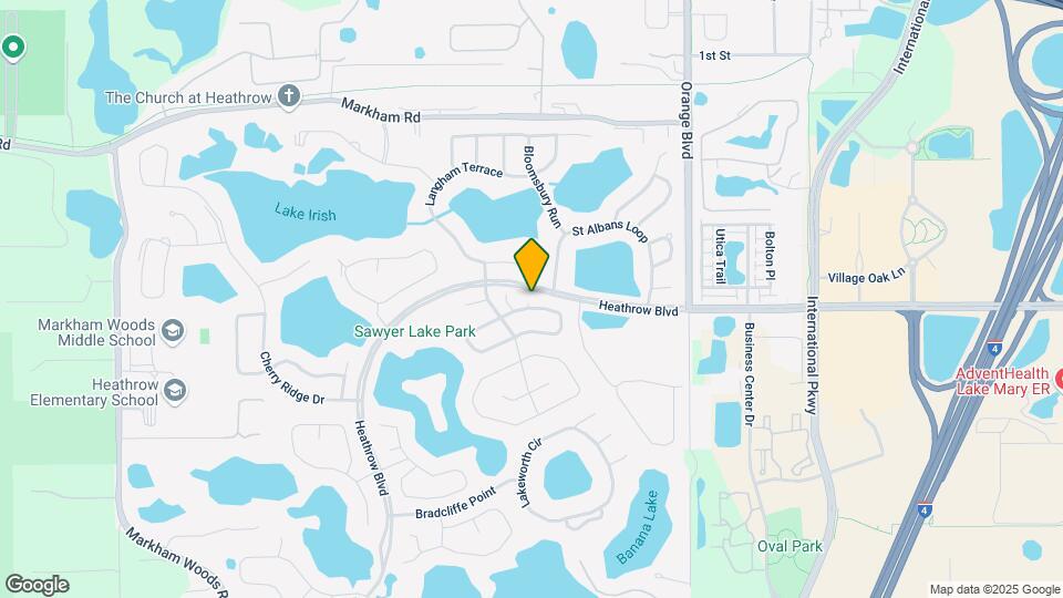 1314 Chessington Cir, Unit 1 Map and Location Details