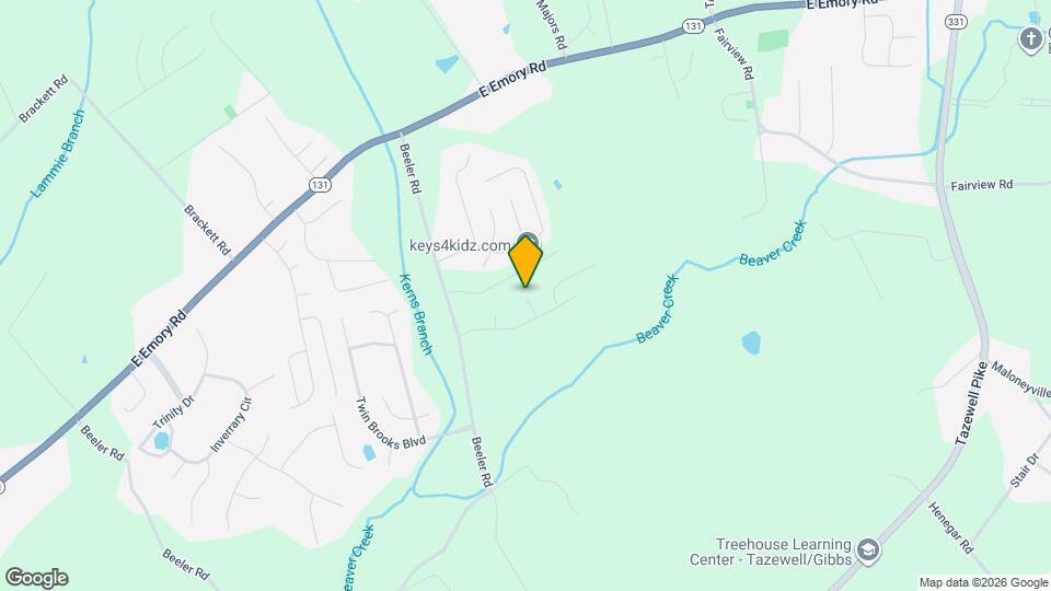 6832 Tramway Ln Map and Location Details