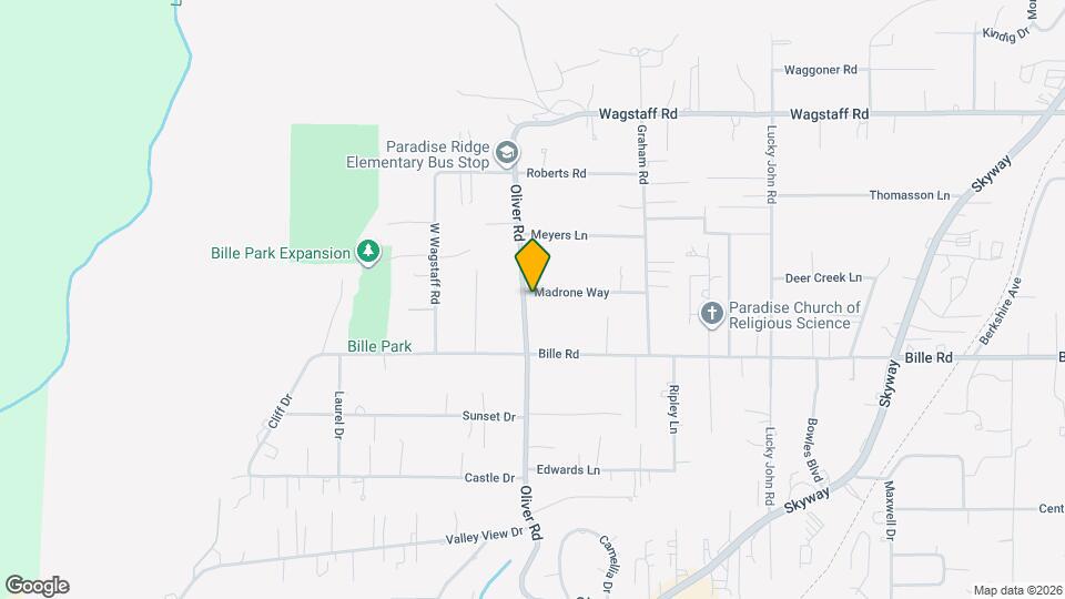 658 Madrone Way Map and Location Details