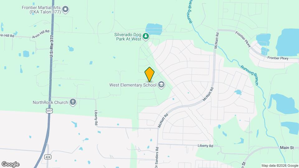 9817 Cherrywood Wy Map and Location Details