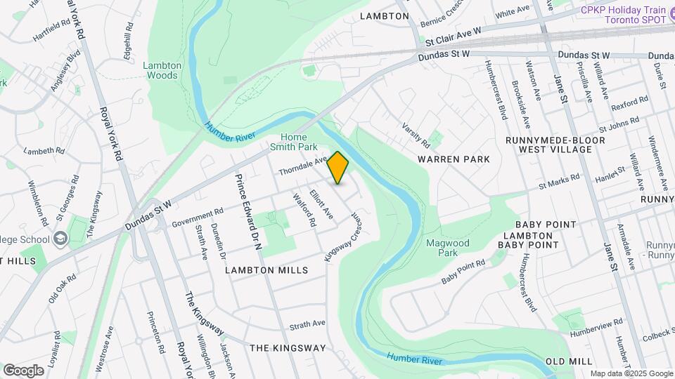 89 Kingsway Crescent Map and Location Details