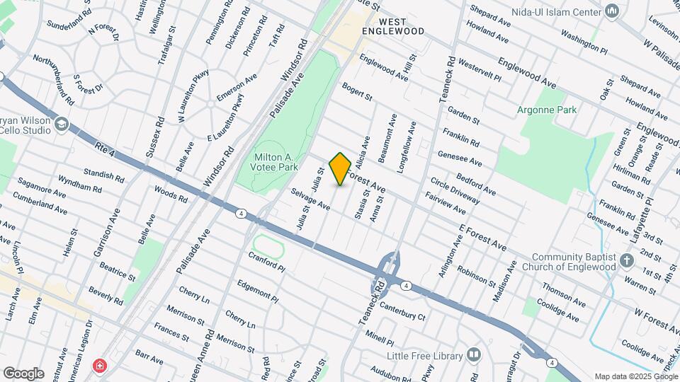 1153 Margaret St Map and Location Details